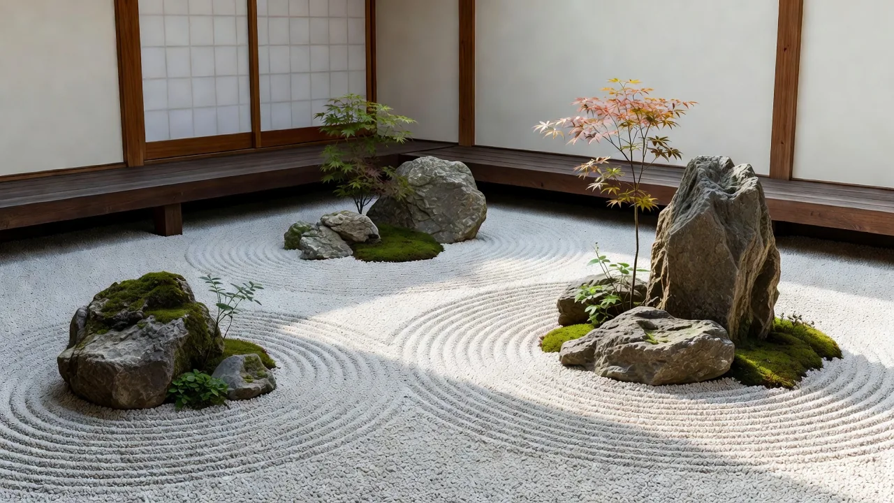 坪庭のリノベーション